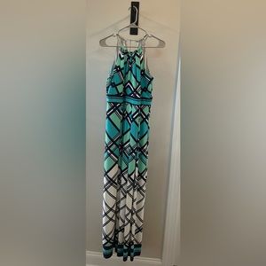 Eliza J halter top maxi dress